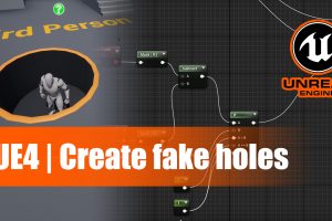 cover of ue4 fake hole tutorial article